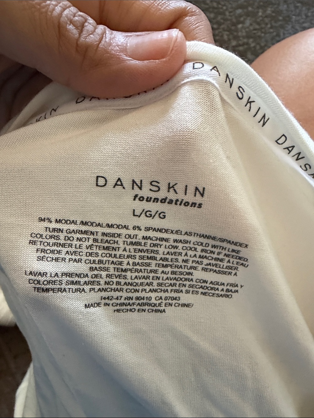 Danskin Short Sleeve Tees – White & Black - Picture 6 of 6